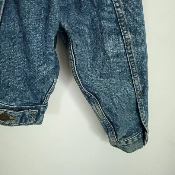 Vintage Levis Big E Type 3 Denim Trucker Jean Jacket Med Made in USA Medium Wash - Picture 12 of 16